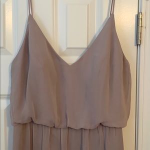 Dessy TAUPE bridesmaids dress-size 6